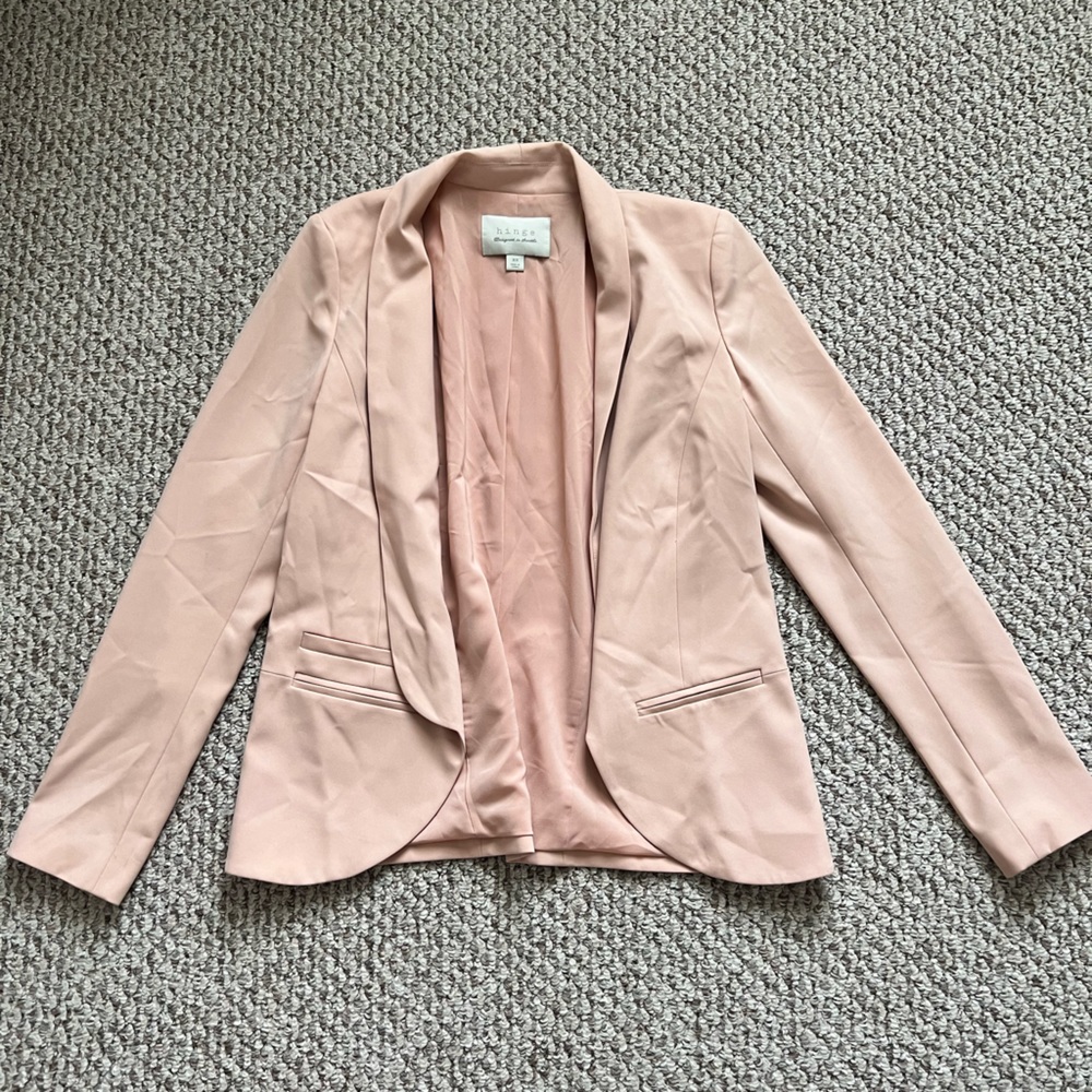 Hinge Peach Blazer